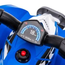 HOMCOM Quad Eléctrico Honda Azul -Juguete Descuento Tienda medias 1024