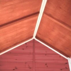 EXIT TOYS EXIT - Casita Loft De Madera Roja -Juguete Descuento Tienda medias 1073