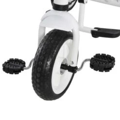 Homcom - Triciclo Para Niños Con Capota Blanco HomCom 15 Homcom - Triciclo Para Niños Con Capota Blanco HomCom -Juguete Descuento Tienda medias 1136