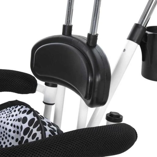 Homcom - Triciclo Para Niños Con Capota Blanco HomCom 7 Homcom - Triciclo Para Niños Con Capota Blanco HomCom - Imagen 5