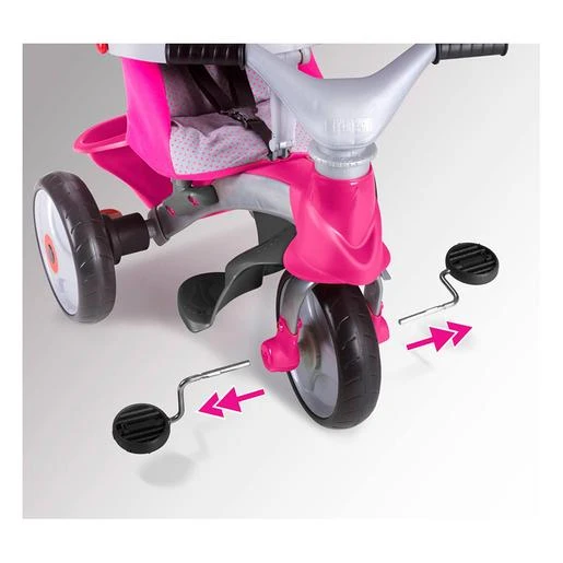 Feber - Baby Feber Trike Premium Rosa 5 Feber - Baby Feber Trike Premium Rosa - Imagen 3