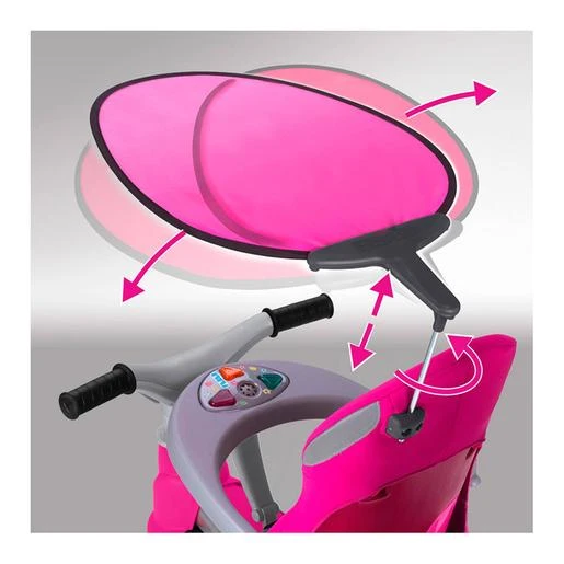 Feber - Baby Feber Trike Premium Rosa 7 Feber - Baby Feber Trike Premium Rosa - Imagen 5