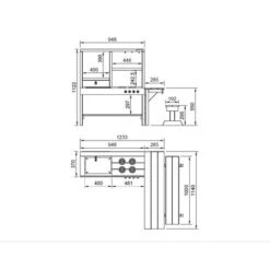 Cocina De Madera De Exterior Spicy Delicious -Juguete Descuento Tienda medias 1179