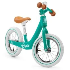Kinderkraft Bicicleta De Equilibrio Rapid Midnight Green -Juguete Descuento Tienda medias 1184