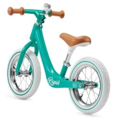 Kinderkraft Bicicleta De Equilibrio Rapid Midnight Green -Juguete Descuento Tienda medias 1187