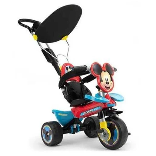Injusa - Mickey Mouse - Triciclo Evolutivo Sport Con Parasol Y Cinturón De Seguridad ㅤ 3 Injusa - Mickey Mouse - Triciclo Evolutivo Sport Con Parasol Y Cinturón De Seguridad ㅤ
