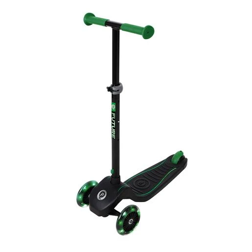 Patinete Future Scooter Luces LED Verde 3 Patinete Future Scooter Luces LED Verde