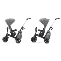 Kinderkraft Triciclo Easytwist Gris Platinum -Juguete Descuento Tienda medias 1332