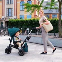 Kinderkraft Triciclo Easytwist Gris Platinum -Juguete Descuento Tienda medias 1336