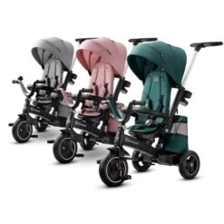 Kinderkraft Triciclo Easytwist Gris Platinum -Juguete Descuento Tienda medias 1339