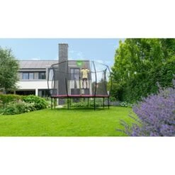 EXIT TOYS Exit - Cama Elástica Silhouette Redonda Rosa 244 Cm -Juguete Descuento Tienda medias 1380