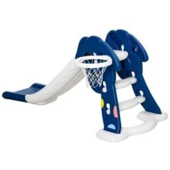 Homcom - Tobogán Infantil Jardín Con Canasta 17 Homcom - Tobogán Infantil Jardín Con Canasta -Juguete Descuento Tienda medias 1398