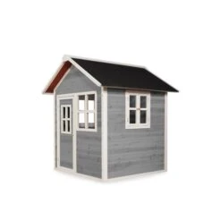 EXIT TOYS EXIT - Casita Loft De Madera Gris -Juguete Descuento Tienda medias 1410
