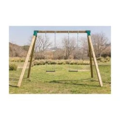 Columpio Madera Karai Deluxe Adultos Con Cadenas