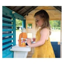 Smoby - Casita Infantil Puesto De Dulces -Juguete Descuento Tienda medias 1487