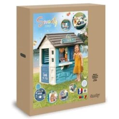 Smoby - Casita Infantil Puesto De Dulces -Juguete Descuento Tienda medias 1489