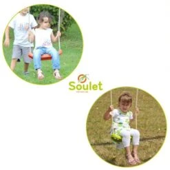 Soulet - Columpio De Madera Alizee -Juguete Descuento Tienda medias 1530