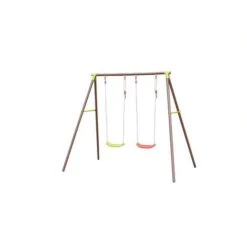 Soulet - Columpio De Acero Acier Malo 2 Balancines