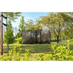 EXIT TOYS Exit - Cama Elástica De Suelo Allure Premium 244 X 427 Cm Negro -Juguete Descuento Tienda medias 1563