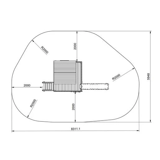Parque Infantil De Madera Lollipop L 5 Parque Infantil De Madera Lollipop L - Imagen 3