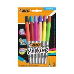 Pack 12 Marcadores Permanentes Bic