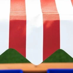 Arenero Infantil Con Techo Ajustable Rojo Outsunny -Juguete Descuento Tienda medias 1581