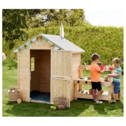 Casa De Juegos Demadera Jasmine -Juguete Descuento Tienda medias 1664