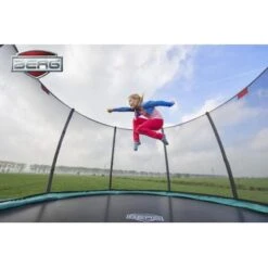 Cama Elástica Con Red Berg Champion Verde 330 11 Cama Elástica Con Red Berg Champion Verde 330 -Juguete Descuento Tienda medias 1683