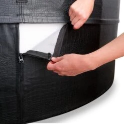 EXIT TOYS Exit - Spa De Jardín Jacuzzi Leather Premium Negro Para 4 Personas -Juguete Descuento Tienda medias 1797