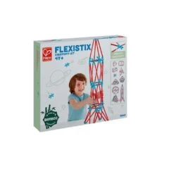 Juego De Construcción Creativo Flexistick Rojo Y Azul