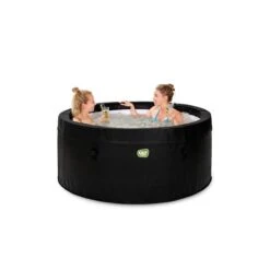EXIT TOYS Exit - Spa De Jardín Jacuzzi Leather Premium Negro Para 2 Personas -Juguete Descuento Tienda medias 1831