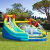 Castillo Hinchable Con 2 Toboganes 385 Cm Outsunny