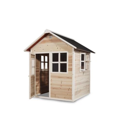 EXIT TOYS Exit - Casita Loft De Madera Natural 4 EXIT TOYS Exit - Casita Loft De Madera Natural - Imagen 2