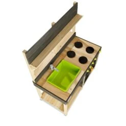 EXIT TOYS Exit - Cocina De Madera De Exterior Yummy 200 -Juguete Descuento Tienda medias 1995