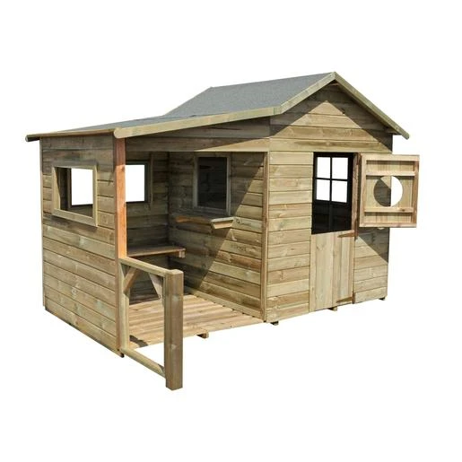 Casa De Madera Infantil Hacienda 5 Casa De Madera Infantil Hacienda - Imagen 3