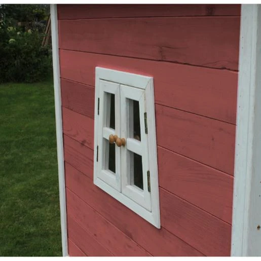 EXIT TOYS EXIT - Casita Fantasía De Madera Roja 6 EXIT TOYS EXIT - Casita Fantasía De Madera Roja - Imagen 4