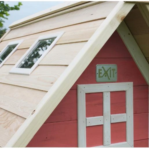 EXIT TOYS EXIT - Casita Fantasía De Madera Roja 10 EXIT TOYS EXIT - Casita Fantasía De Madera Roja - Imagen 8