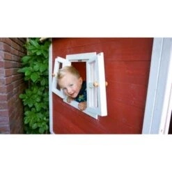 EXIT TOYS EXIT - Casita Fantasía De Madera Roja 19 EXIT TOYS EXIT - Casita Fantasía De Madera Roja -Juguete Descuento Tienda medias 2051