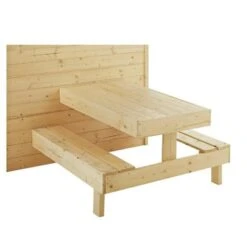 Caseta De Madera Infantil Con Mesa De Picnic Tiana -Juguete Descuento Tienda medias 2054