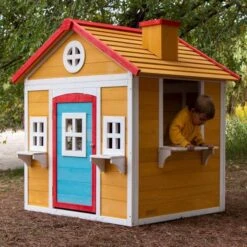 Casita Madera Visby -Juguete Descuento Tienda medias 2082