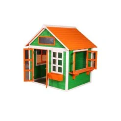 Casita De Madera Flam -Juguete Descuento Tienda medias 2086