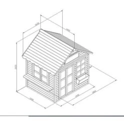 Casita De Madera Flam -Juguete Descuento Tienda medias 2088