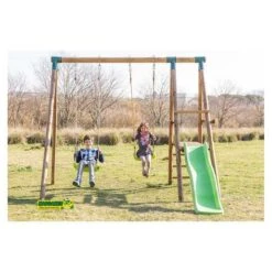 Parque Juegos Infantil De Madera Milos -Juguete Descuento Tienda medias 2150