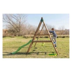 Parque Juegos Infantil De Madera Milos -Juguete Descuento Tienda medias 2154