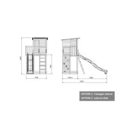 Parque Juegos Infantil De Madera Taga -Juguete Descuento Tienda medias 2184