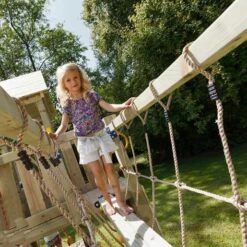 Parque Juegos Infantil De Madera Combinación Himalaya -Juguete Descuento Tienda medias 2216