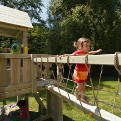 Parque Juegos Infantil De Madera Combinación Himalaya -Juguete Descuento Tienda medias 2217