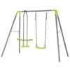 Homcom - Columpio Doble Con Asiento Y Balancín -Juguete Descuento Tienda medias 2222