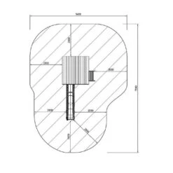 Parque Juegos Infantil De Madera Tibidabo Con Casita -Juguete Descuento Tienda medias 2251