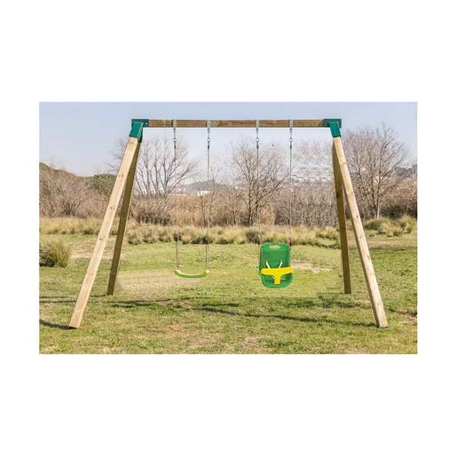 Columpio Madera Karai Junior Con Asiento Para Bebé 4 Columpio Madera Karai Junior Con Asiento Para Bebé - Imagen 2